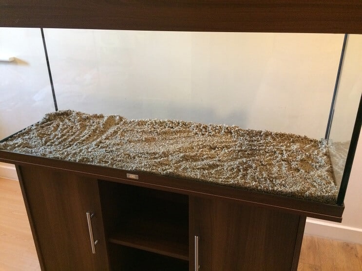Zet een tank van 75 gallon op