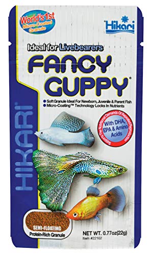 Hikari Tropische Fancy Guppy Visvoer, 0.77 oz (22g)