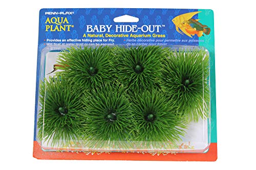 Penn Plax Fish Breeding Grass - Baby Hideout, Safe Hiding for Fry - Decoratief aquariumgras