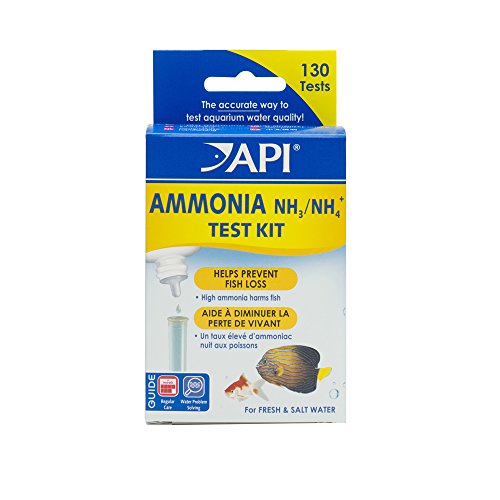 API AMMONIA 130-test zoetwater- en zoutwateraquariumwatertestkit